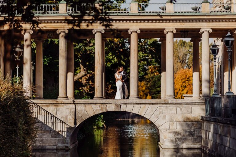 Sesja ślubna w Łazienkach Królewskich | Klaudia & Mateusz